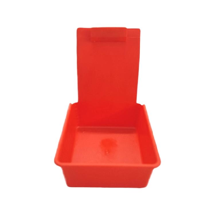 Dental Lab Storage Box With Clip Dental Working Lab Pan For Denture Mold Transport And Organization In Workshop
