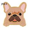 Brooch Pin, Dog Head Design Enamel Lapel Pin, Easy To Fix Outfit Badge with Strong Safety Pin Bottom, Scratch-resistant Brooch for Clothes And