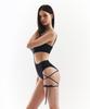 VINAJ Irene Monokini Bk (Cross Ribbon)