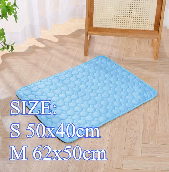 Summer Mat Cooling Pad Pet Cooling Pad Cooling Ice Pad Cat Dog Bed Mat Breathable Cool Mat Scratch-Resistant Sleeping Pad