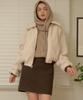 BIBYSEOB Basic Wool Mini Skirt Brown [T34]
