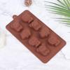 Animal Silicone Mold Hippo Lion Bear Shape Chocolate Soap Cake Diy Kitchenware