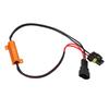 9006 LED Load Resistor Kit 50W 6Ohm Harness Adapter Anti Flicker Error Decoder Warning Canceller for LED DRL Fog Light