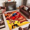 Tappeto in Cristallo di Velluto Personalizzato con Nome e Testo, Tappeto Antiscivolo Miraculous Ladybug per Decorazione Domestica