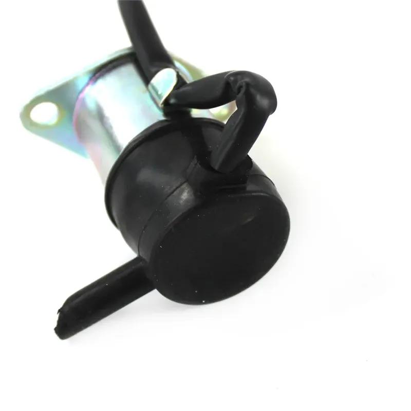 1PCS 12v Stop Solenoid Valve 16271-60012 16271-60010  052600-4151 For Kubota D1105 Engine  Z28 1627160012 Excavators Parts