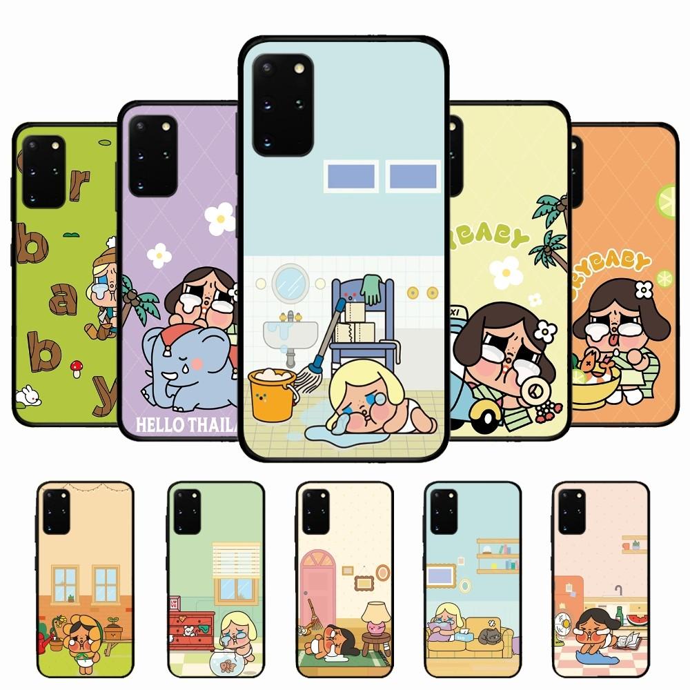 Cute C-Crybaby Doll Phone Case For Samsung S 9 10 20 21 22 23 30 23plus Lite Ultra FE S10lite Fundas