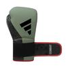 adidas Boxing Gloves Combat 50 ADIC50TG Boxing Gloves Sparring Gloves Kickboxing Orbit FLX3.0 //Adidas (16oz, Green)
