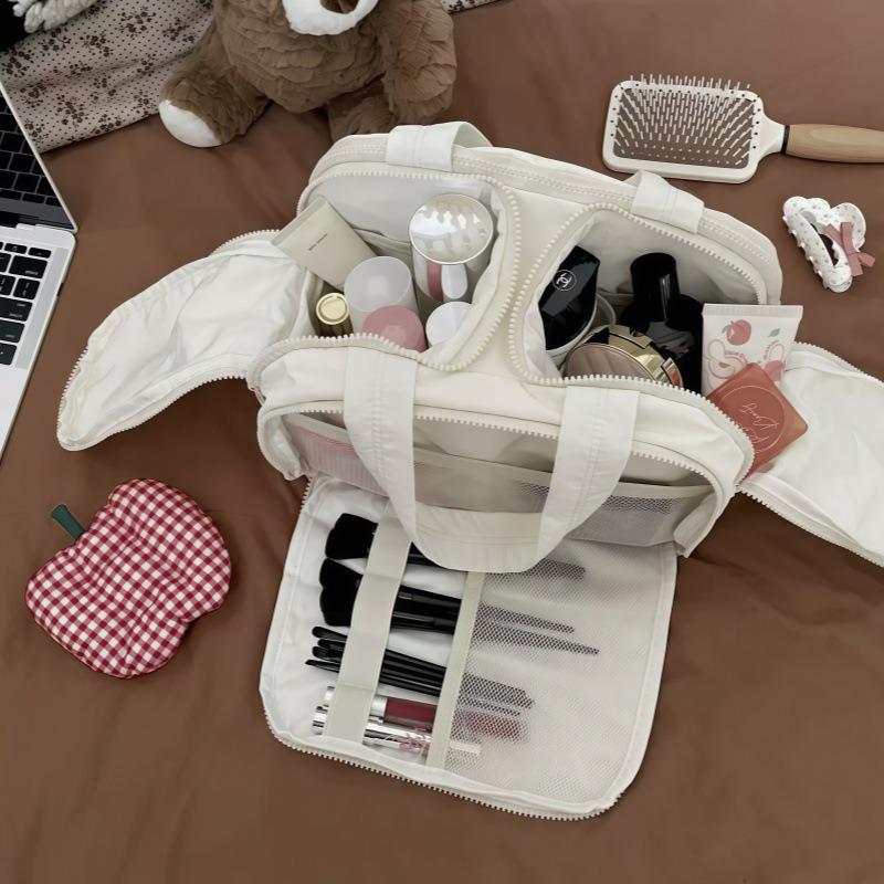 Fluffy Women's Makeup and Toiletry Travel Bag - Compartmentalized, Portable Design
