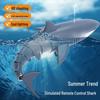 2.4G Remote Control Shark Toy - Water Spraying, Photo Taking, Electric Swing Fish Model for Boys