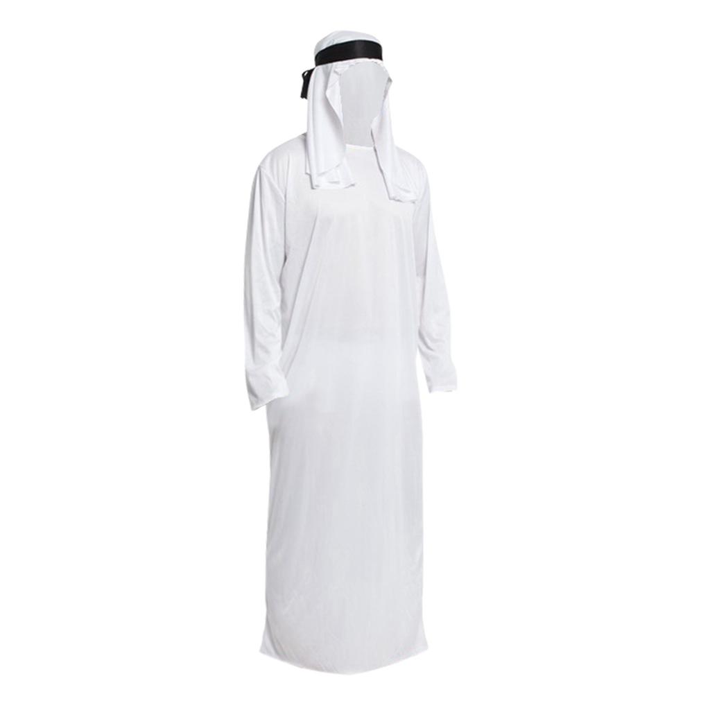 Arab Middle UAE Cosplay  Headband Men's Robes With Headband Strap