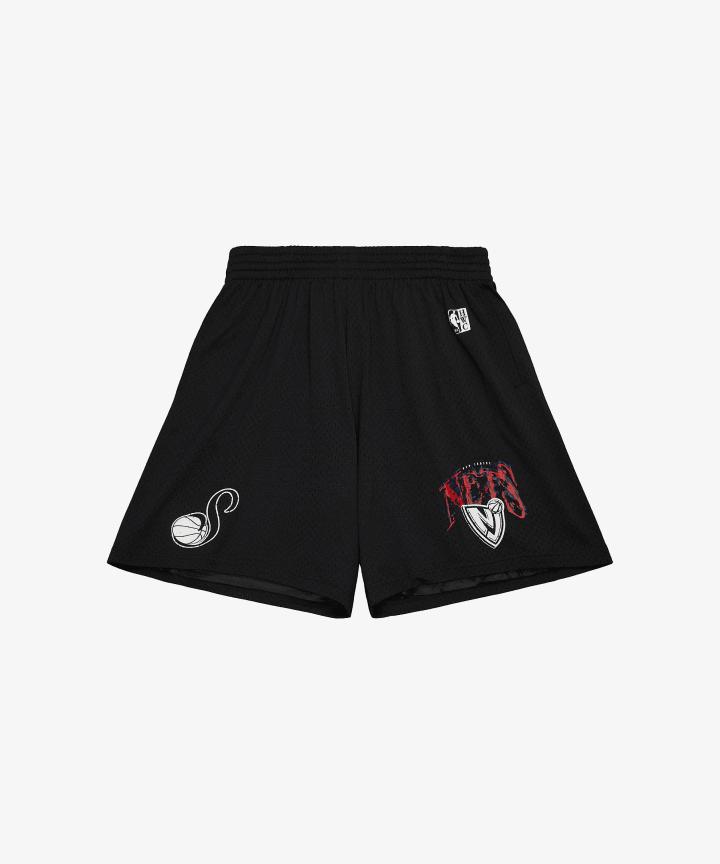BTS [SUGA X NBA] GLITCH SHORTS (NETS) S/M S