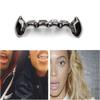 Women Men's Personality Fashion Teeth Grillz Hip-hop Fangs Gold False Teeth