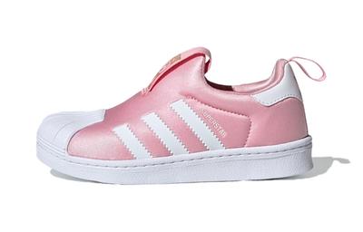 Originals SUPERSTAR 360 Mesh Low Top Kids' Skateboarding Shoes White Pink Children Aged 3 7 Years Old EF9175