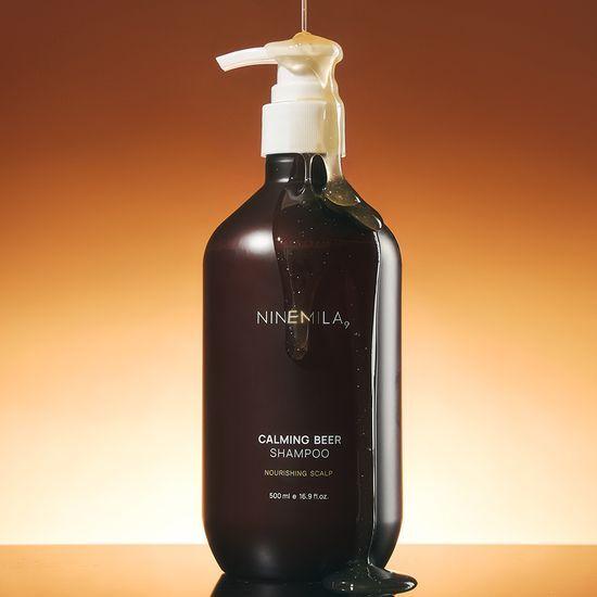 NINEMILA Calming Beer Yeast Shampoo 500ml Promotion (+ 60ml shampoo free)