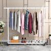 Milin Portable Folding Clothes Drying Rack with Wheels