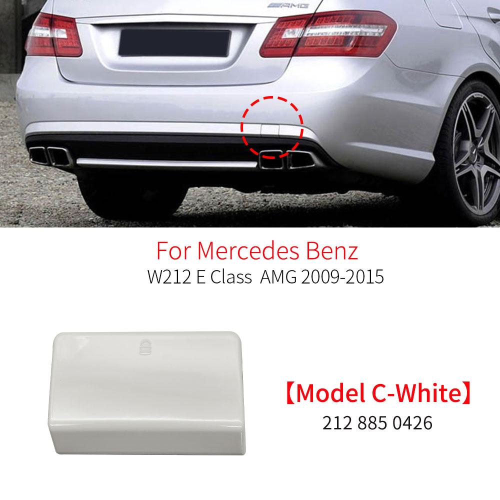 For Mercedes W212 Car Rear Bumper Tow Hook Cover Cap Accessory Replacment For Benz E Class E200 E230 E250 E260 E300 E350 E63 AMG