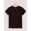 Women's "COLOMBIANA" Letter Print T-Shirt, Casual Round Neck Short Sleeve Top, Spring Summer Sports Tee, Comfortable Fabric, Relaxed Fit