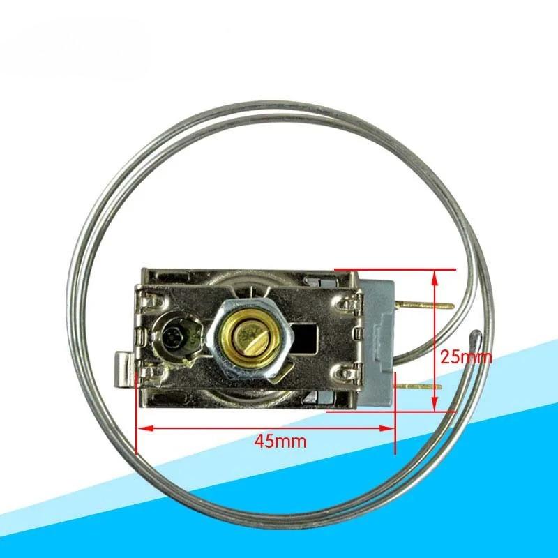 Termostat lednice Spínač regulace teploty Mrazák Univerzální Mechanická regulace teploty WDF20-L 3pólový termostat