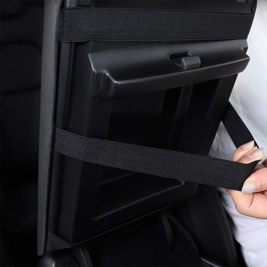 BEERTE Central Console Armrest Box Fit for Honda CRV 2017 2018 2019 2020 2021 2022 Cover Car Armrest Cover Auto Center Console Pad(Black with Black