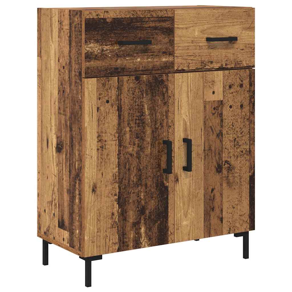 Highboard Reclaimed Wood 69.5 x 34 x 180 cm Particleboard