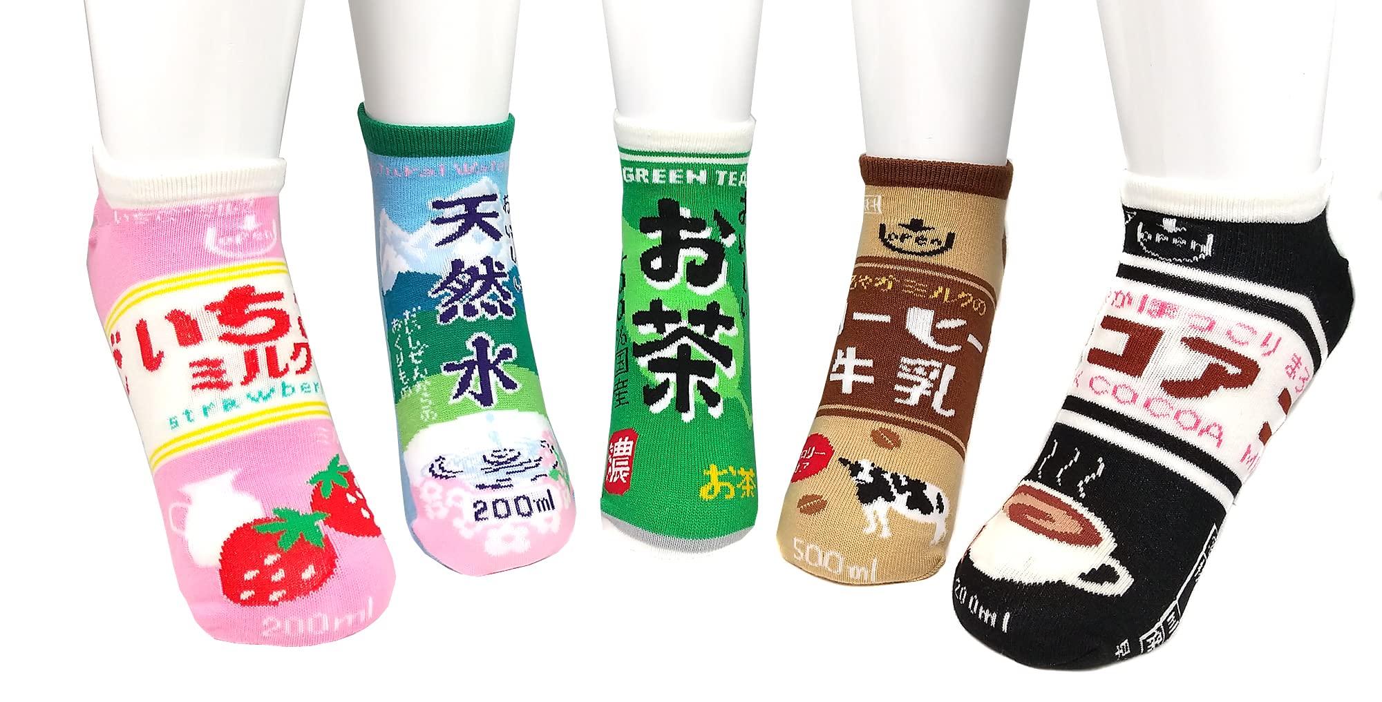 

Funny Socks Drink Set Assortment [Toroa Epri] (5 пар) Женщины 22-25см