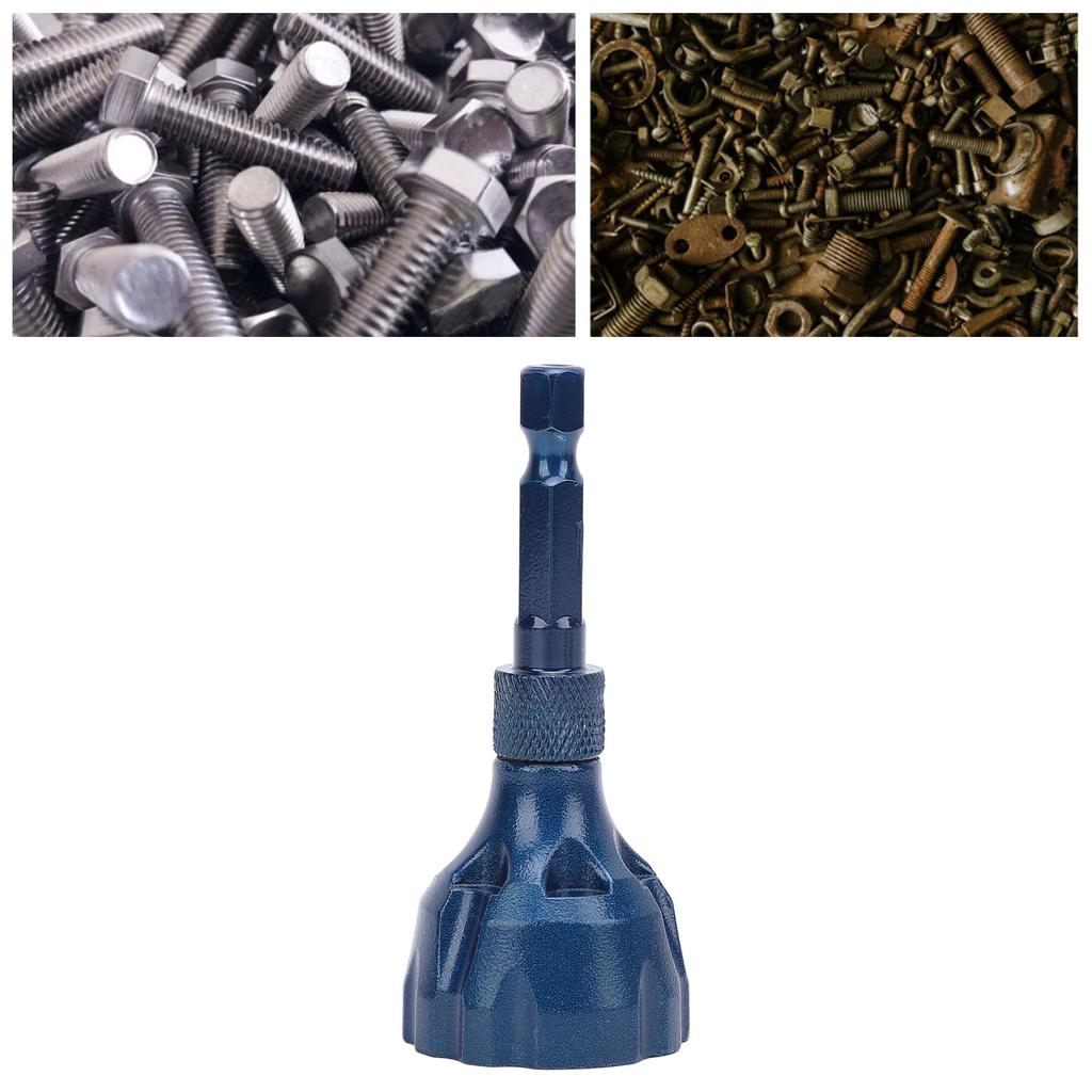 Deburring Chamfer Tool 3-20mm 1/4 Inch Hex Shank Tungsten Steel Remove Burr Tool for Screws Bolts