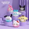 Stitch LinaBell Hello Kitty Sanrio Construction Blocks Damo Egg Cartoon Figrues Bricks Children's Assembly Playthings Model Present