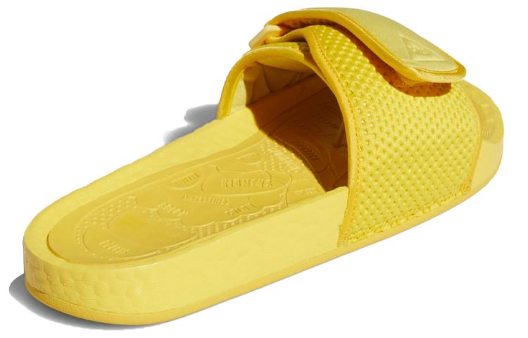 Chancletas Hu Pharrell x Chancletas Hu Adidas Originals Slides 'Bold Gold' H04407