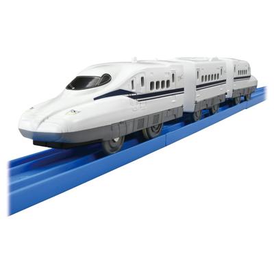 TAKARA TOMY Shinkansen Train Toy for Ages 3 and Meets Toy Safety Standards and ST Mark Certified "Plarail ES-01 N700S" Up,