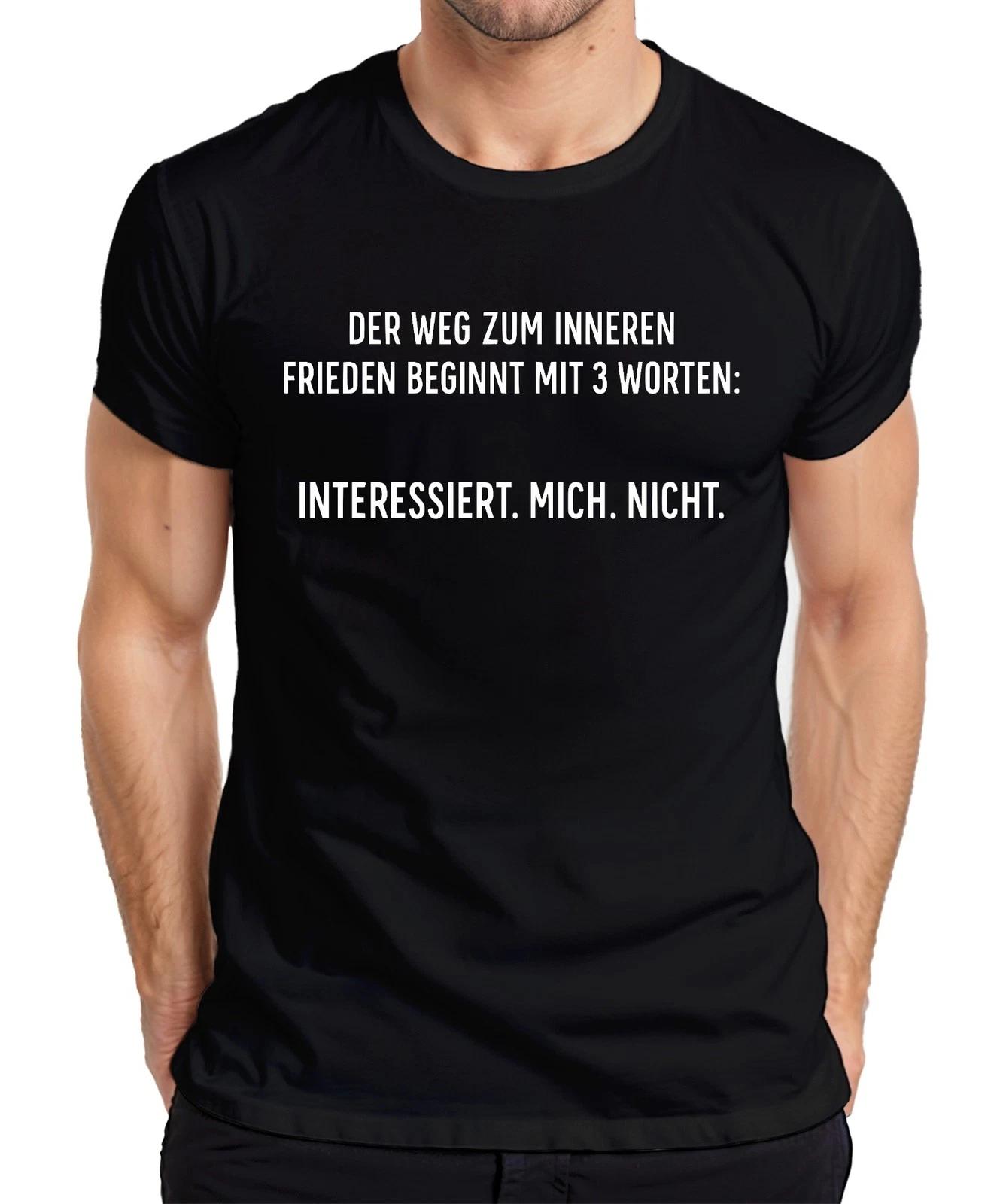 

Don t Care Inner Peace Sarcastic Ironic Men s T-Shirt- S
