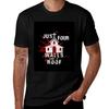 Walking Dead Four Walls And A Roof Tshirt Fitness Training Breathable Tee