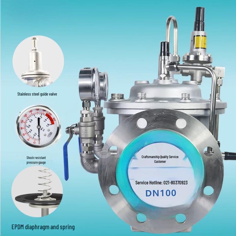 

YMTI Stainless Steel Water Pressure Reducer