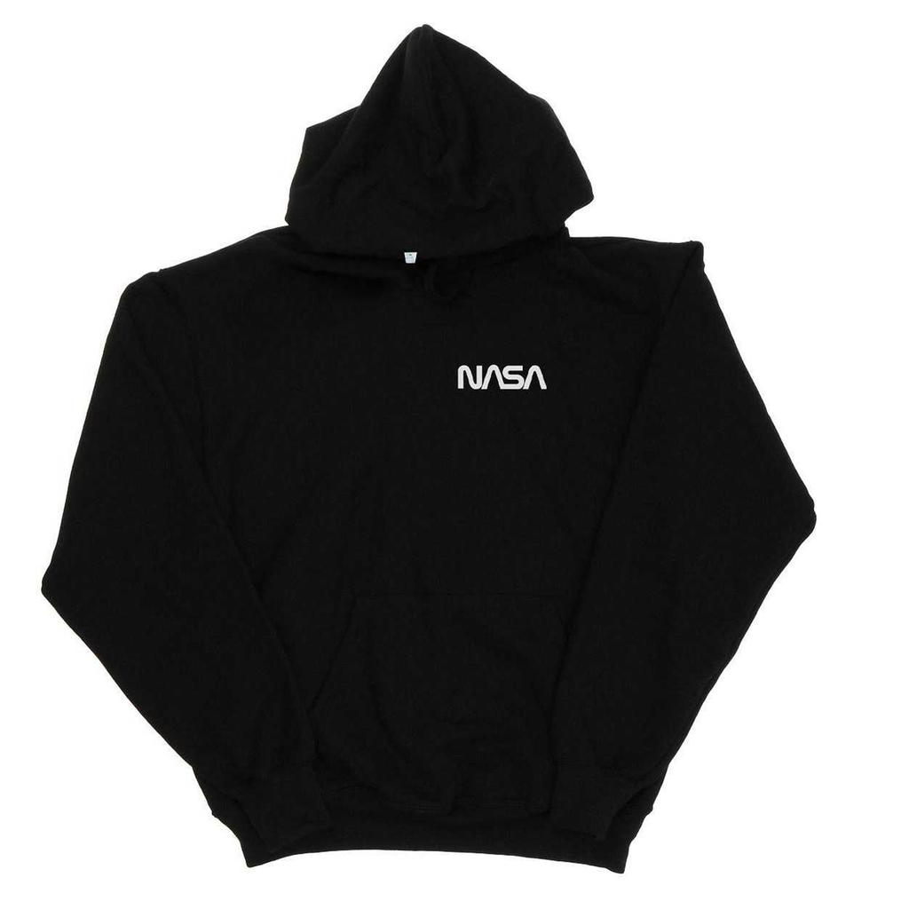 NASA Mens Modern Logo Chest Hoodie