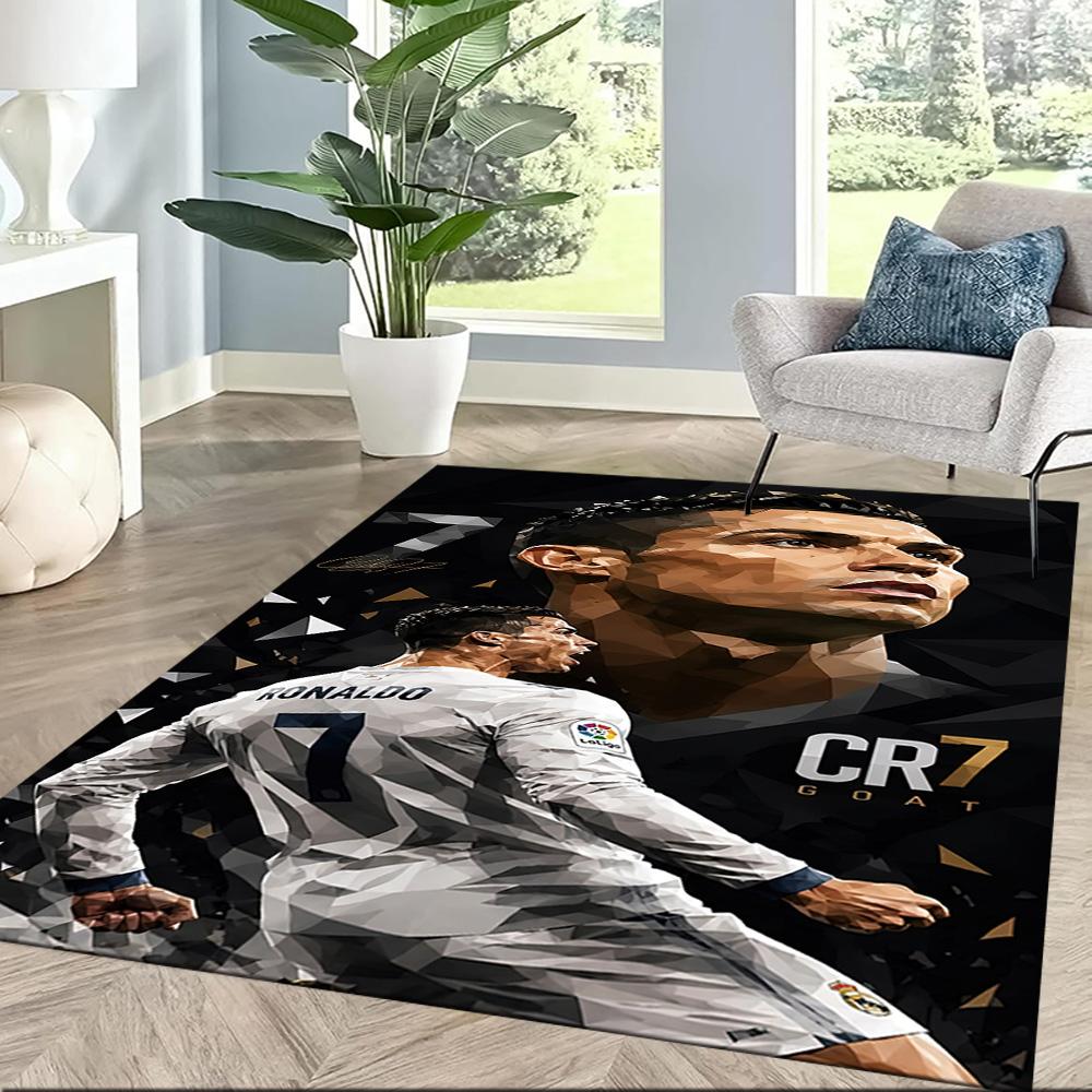 Cristiano Ronaldo Carpet Perfect For Dining Room Kitchen Living Rooms Bedrooms Antislip Carpet Decorate Offices Gift For Festivals