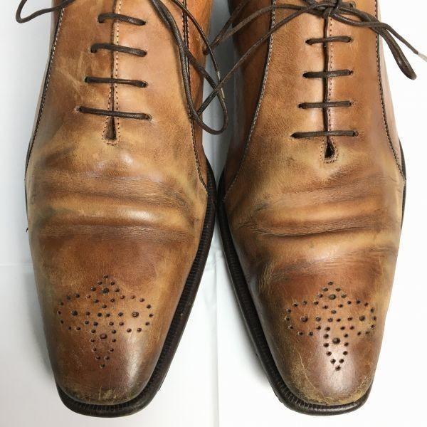 80s90s? Vintage A.testoni Made In Italy Business Shoes Brown Size 6.5 (25.025.5cm) Men's(USED)