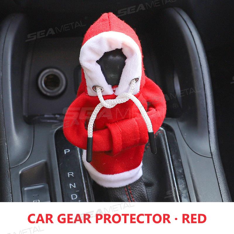 

SEAMETAL Защитные чехлы для автомобильных коробок передач Рождественский стиль Чехол на ручку переключения передач автомобиля Ручка переключения передач Ошейники для переключения передач Чехлы с капюшонами