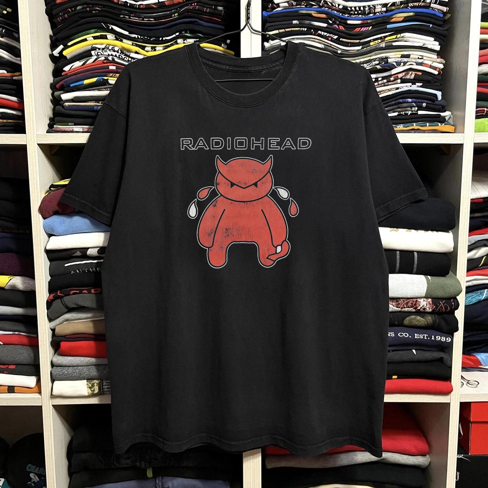 Rare Radiohead Devil Classic T-Shirt Black S L