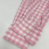 Individualized Shirts Pink Gold Check MOJITO FIT Open Collar Shirt Tops S pinkUsed