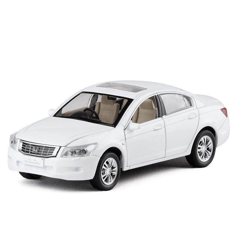 

1:32 Honda Accord 8 модель из сплава, имитация литья под давлением, звуковая и световая коллекция, модель игрушки для детей и мальчиков, коллекционирование