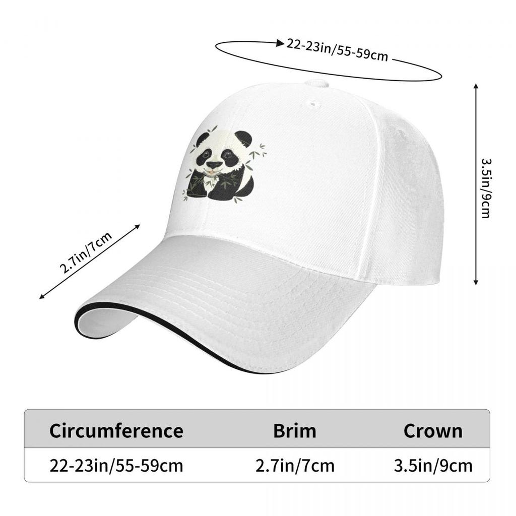 Panda Cap Baseball Cap Baseball Cap Winter Cap Unisex's Hat Women's