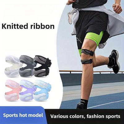 1pcs Patella Strap for Basketball & Sports, Breathable Compression Knee Sleeve for Running, Volleyball, Workout