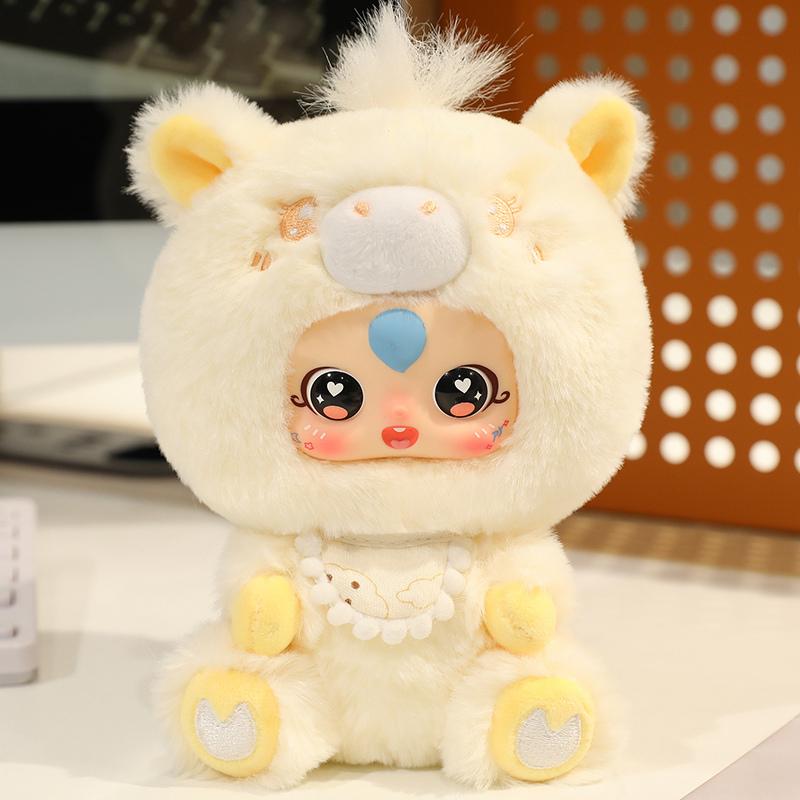 Cute Colorful Cartoon Pony Vinyl Face Plush Playthings Stuffed Plush Playthings Creativity Surprise Birthday Gifts Toy Kid Bag Pendant Decoration