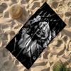 Asciugamano da Spiaggia Iconico Marilyn Monroe Alta Assorbenza & Asciugatura Rapida Confortevole Leggero Adatto per Nuoto, Palestra, Campeggio, Yoga Vacanze