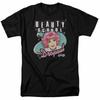 Grease Schönheitschule Abbrecher T-Shirt Lizenziert Musical Romanze Film Retro Schwarz