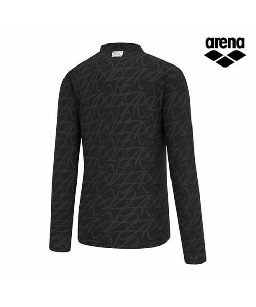 Alena Aris Regular Fit Zip-Up Rash Guard A6Sm1Rr02Blk