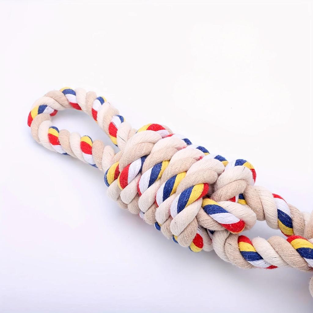 40cm Pet Chew Toy For Dogs Cotton Rope Puppy Toy Dog Bite Resistant Interaction Toy Dog Pet Accessories