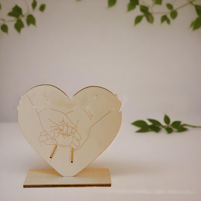 Personalisierbares Baby-Ankunfts-Erinnerungsstück Baby-Geburts-Andenken zum Verschenken Neues hölzernes Baby-Geburtsarmband Gedenk