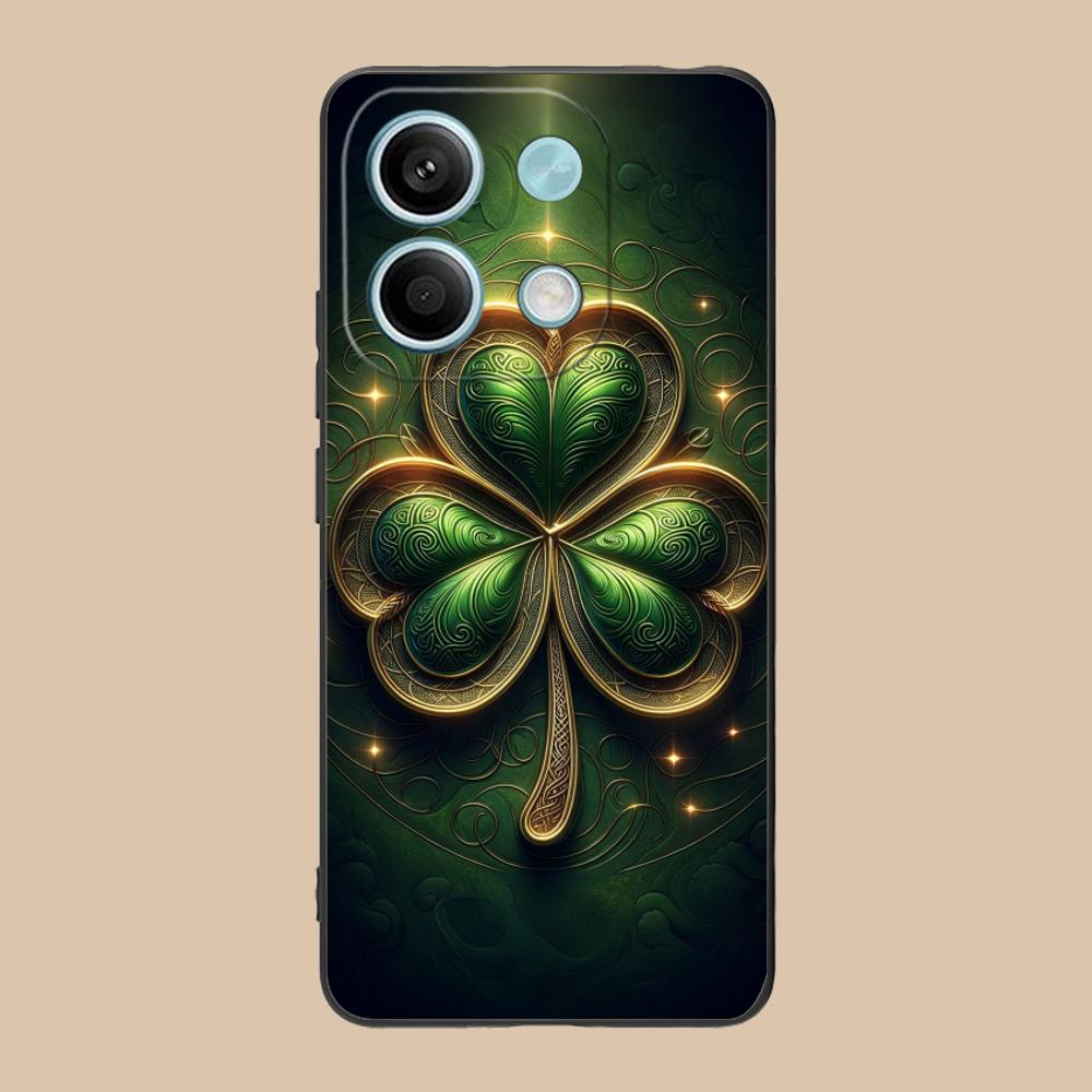 Saint Patrick's Day Mobile Phone Case for POCO M7 M6 M5 M4 M3 X7 X6 X5 X4 X3 Pro GT 5G Colorful Printing Cover Smartphone Pretty
