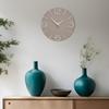 CalleaDesign SMILE Wall Clock Coffee Milk
