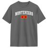 Harajuku T Shirt Beach Montenegro Flag Hippie Tshirts 100 Cotton Tee Shirt For Unisexs Y2k Funny Short Sleeve Tops